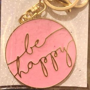 Be Happy and Follow You’re Heart Keychain